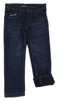 Tmavomodré podšité rifle Cilong