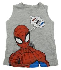 Šedé tílko se Spider-manem C&A