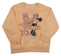 Oranžová mikina s Minnie a Daisy M&S