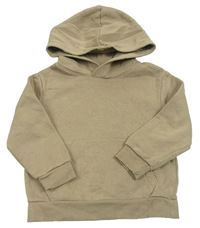 Písková mikina s kapsou a kapucí H&M