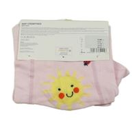 Nové - světlerůžové punčocháče s beruškami a sluníčkem Liegelind