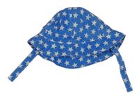 Modrý klobouk s bílými hvězdičkami ZEEMAN