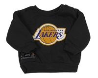 Antracitová basketbalová mikina - LA Lakers zn. Primark