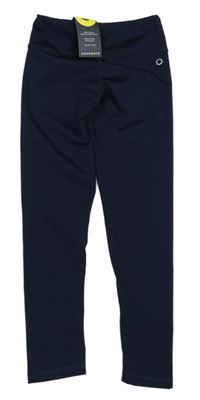 Nové - Tmavomodré sportovní legíny M&S