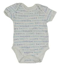 Bílé body s nápisy George