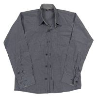 Tmavomodro-bílá kostkovaná košile