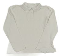 Bílé polo triko Zara