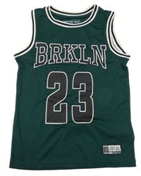 Tmavozelené sportovní tílko s číslem Chapter Young