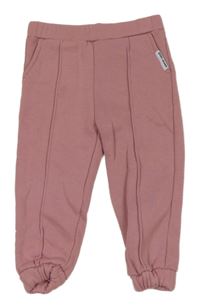Starorůžové tepláky DKNY