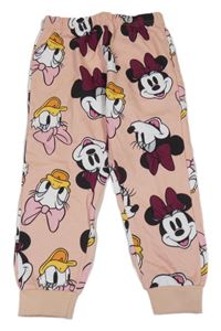 Růžové tepláky s Minnie a Daisy Disney