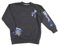 Tmavošedá mikina s nápisy Nutmeg