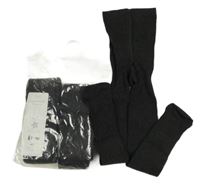 Nové - 5x tmavošedé punčocháče F&F