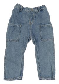 Světlemodré rifle s kapsami H&M