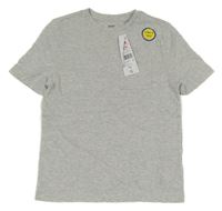 Nové - šedé melírované tričko F&F