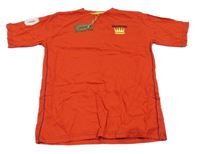 Nové - červené tričko s nápisem Rebel