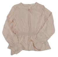 Světlerůžová tunika H&M