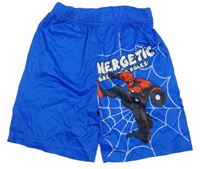 Modré kraťasy se Spidermanem 