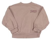 Světlerůžová mikina s nápisem M&S