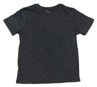 Antracitové melírované tričko Pep&Co