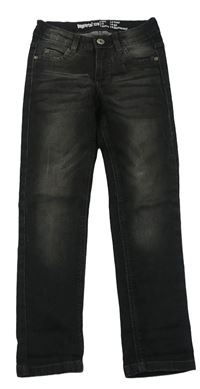 Tmavošedé skinny rifle Pepperts