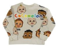 Béžová mikina s miminky - Cocomelon