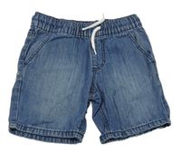 Tmavomodré riflové kraťasy Topolino