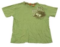 Zelené tričko s autem 