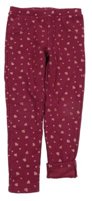 Vínové zateplené tregíny se srdíčky Kiki&Koko