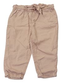 Starorůžové lehké kalhoty H&M