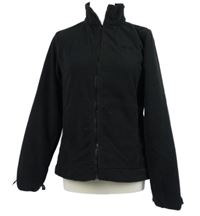 Dámská černá fleecová funkční bunda 