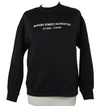 Dámská černá mikina s nápisem Primark 