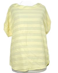 Dámská žlutá pruhovaná halenka Next 