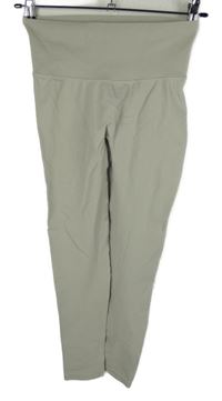 Dámské béžové sportovní scrunch legíny 