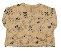 Oranžová mikina s Mickey Mousem a přátely Next