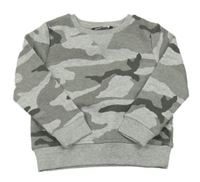 Šedá army mikina Pep&Co