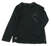 Černé mikinotriko s kapsou George