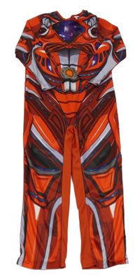 Kostým- červený overal- Power Rangers 