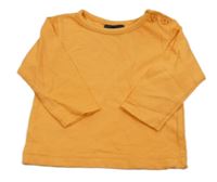 Neonově oranžové triko 