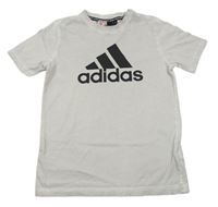 Světlešedé tričko Adidas