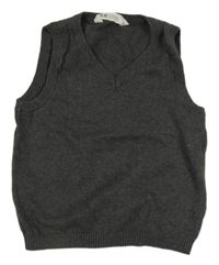 Tmavošedá pletená vesta H&M