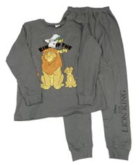 Nové - Tmavošedé pyžamo - Lví král 