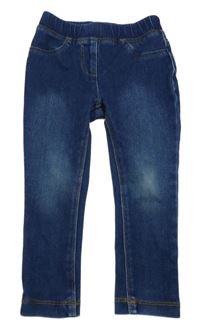 Tmavomodré džegíny Topolino