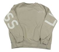 Béžová mikina s nápisem F&F