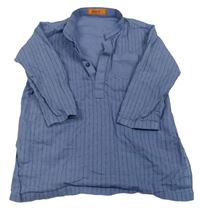 Modrá vzorovaná polo košile Infants