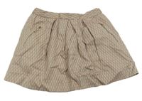 Bílo-červeno-modrá vzorovaná sukně Bonpoint 