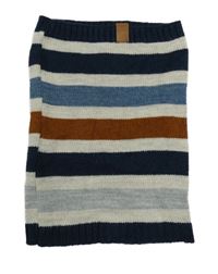 Barevný pruhovaný pletený nákrčník