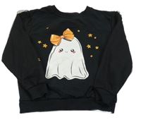 Černá mikina s duchem Little Kids 