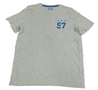 Šedé tričko s číslem C&A