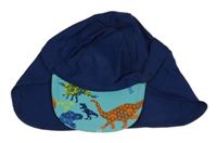 Tmavomodro-tyrkysová UV kšiltovka Lily & Dan