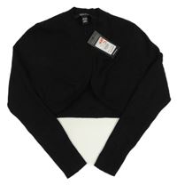 Nové - černé svetrové bolérko New Look